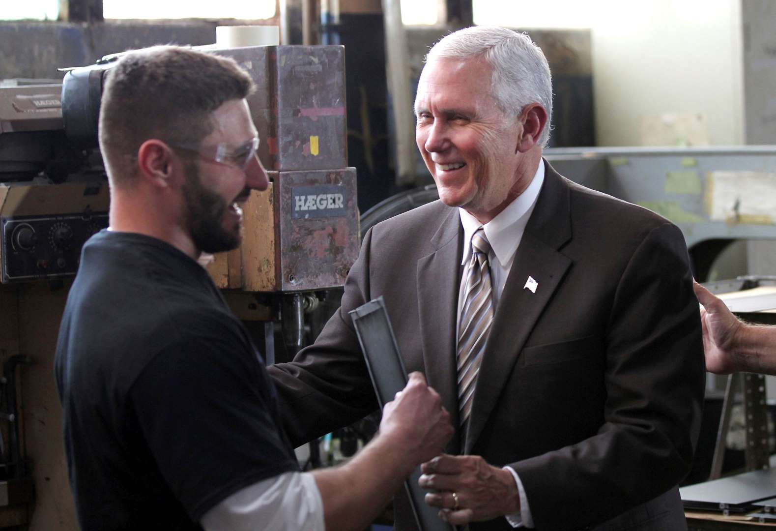 V.P. Pence visits Tendon Manufacturing June 28 2017 in Cleveland, Ohio